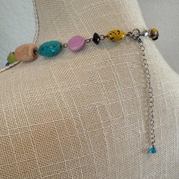 Colorful and Fun Beaded Necklace - Picture 2 of 4